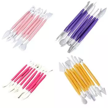 8 шт./компл. инструмент для украшения скульптуры «сделай сам» 8pcs жёлтый