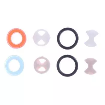 8 шт./компл. керамический диск силиконовая шайба вставка поворотная замена 1/2 для крана клапана