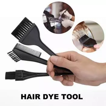 8 шт./компл. кисти для окрашивания волос с длинной ручкой, мягкие щетинки, пластиковые кисти для окрашивания волос, наушники-чаши для дома 8pcs