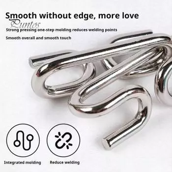 8 шт./компл. металлическая головоломка-кольцо, головоломка, 3D-головоломка из проволоки, игра-головоломка для детей и взрослых, тест на логику и IQ, обучающая игрушка-разблокировка, подарок для малышей и мальчиков и девочек жёлтый