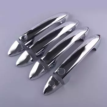 8 шт./компл., накладка на умную дверную ручку, подходит для Honda Pilot 2016 2017 2018 Chrome