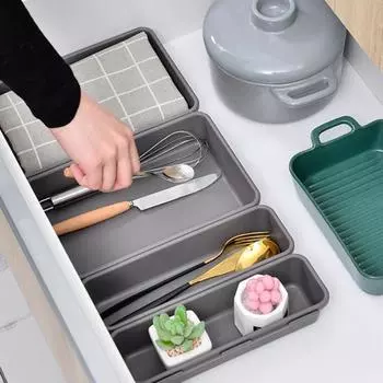 8 шт./компл., ящики для хранения, 3 размера, классификация, органайзер для хранения, набор ящиков для хранения косметики, органайзер для спальни, кухни, офиса, туалетный столик белый