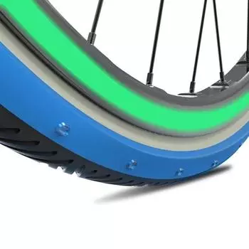 8 шт./компл. светоотражающие наклейки на диски колес, наклейки на обод мотоцикла для мотокросса, декоративные светоотражающие наклейки на пленку оранжевый