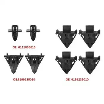 8 шт./компл. зажимы для автомобильной панели, фиксатор кузова, крыльев, капот, набор внешних аксессуаров для TOYOTA FJ Cruiser 61118-35010 2007-14