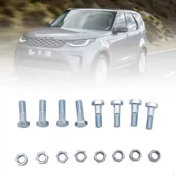 8 шт. комплект гаек и болтов карданного вала, 509045P практичные детали, металл прочный износ