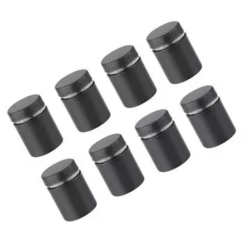 8 шт./комплект распорок из нержавеющей стали - легко устанавливается и устойчив к ржавчине для стеклянных панелей вывесок