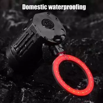 8 шт./комплект велосипедный задний фонарь с 7 съемными ламповыми планками Type-C перезаряжаемый MTB шоссейный