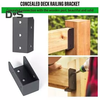 8 шт. кронштейнов для перил из нержавеющей стали, соединители для лестниц, нержавеющие, устойчивые к коррозии, простые в установке инструменты для установки соединения поручня A