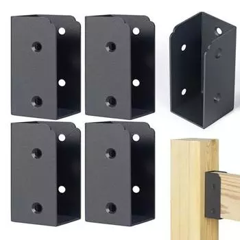 8 шт. кронштейнов для перил из нержавеющей стали, соединители для лестниц, устойчивые к коррозии, простая установка, соединение поручня