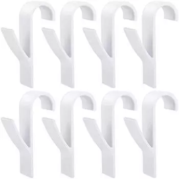 8 шт. крючки для обогревателей для ванной комнаты, крючки для обогревателей для ванной комнаты, вешалки для халата, ванная комната, экономия места, крючки для обогревателей для ванной комнаты для халата 18x13x3cm