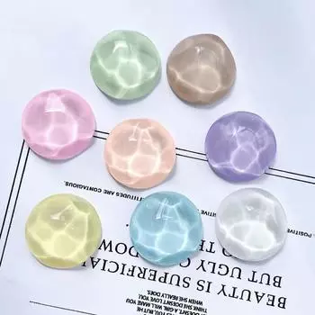 8 шт. Круглые прозрачные водные волны узор Магнит на холодильник Po Настенная доска объявлений Доска объявлений украшение Магнитные наклейки