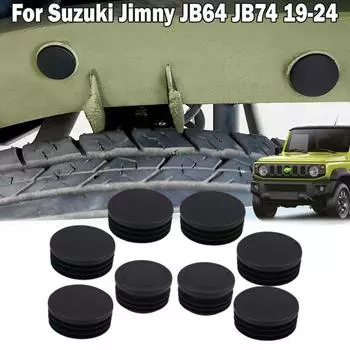 8 шт. Крышка отверстия для балочной трубы рамы, подходит для Suzuki Jimny Sierra JB64 JB74 2019-2024