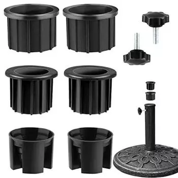 8 шт., крышка с кольцевой заглушкой, сильный стабилизатор, ветрозащитная основа для зонта, подставка, крышка с кольцевой заглушкой, садовые принадлежности 8pcs