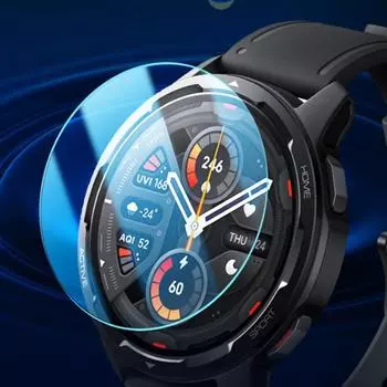 8 шт./лот Защитная пленка Закаленное стекло Для Xiaomi MI Watch Color 2 Защитные пленки для экрана Прозрачное HD Для Xiaomi Watch S1 Active Tempered Glass(8PC)