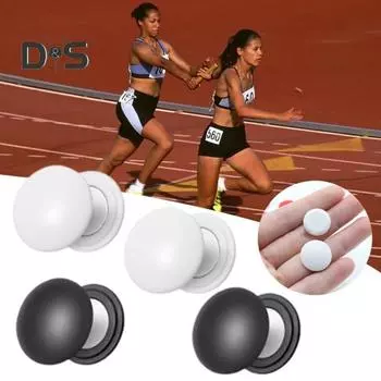 8 шт. магнитных держателей для нагрудных номеров, держатель стартового номера, легкие беговые фиксирующие клипсы для триатлона, пряжка для ремня для велоспорта чёрный