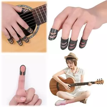 8 шт. медиаторы для струнных инструментов SML XL гитарные накладки на пальцы ALaska Pik для акустической электрогитары бас
