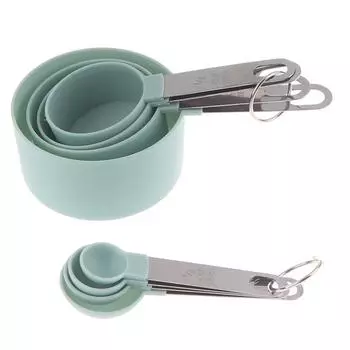 8 шт. мерные стаканы ложки кухонные принадлежности для выпечки кулинария посуда для выпечки кухонные принадлежности набор