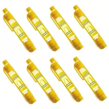 8 шт. Мини веревочный пузырьковый уровень подвесная линия спиртовой уровень пузырьковый струнный нивелир карманный уровень подвесной уровень измерительные инструменты