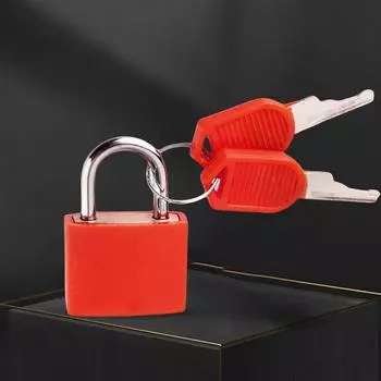 8 шт. Мини-замок с 2 ключами, цветной дорожный противоугонный замок из цинкового сплава, дорожный чемодан, замок для дома, школы, спортзала, офиса Poland