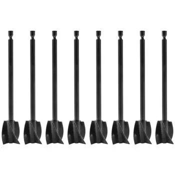 8 шт. миксер для эпоксидной смолы для мощного смешивания многоразовый многоцелевой эпоксидный для дрели для эпоксидной смолы и краски миксер дрель CHINA