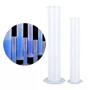 8 шт./набор 10-2000 мл градуированный цилиндр мерный цилиндр набор с шестиугольным основанием лабораторные принадлежности для научных экспериментов