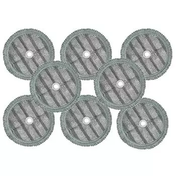 8 шт. накладок для швабры LG Steam Mop, сменная салфетка из микрофибры для чистки паровых швабр LG, аксессуары для паровых швабр CHINA