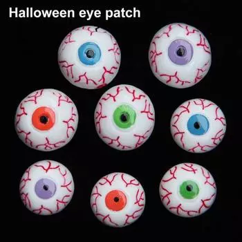 8 шт. нашивка для глазного яблока «сделай сам», аксессуар для Хэллоуина, реалистичная нашивка для глазного яблока, украшение для Хэллоуина, костюм для косплея, реквизит