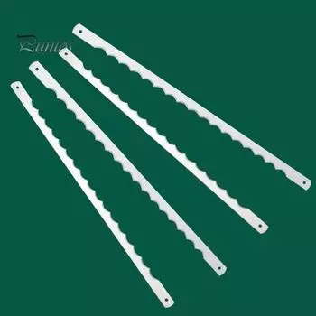 8 шт. ножей для нарезки хлеба из нержавеющей стали, сменные лезвия, зубчатые лезвия для легкой нарезки, многоцелевой кухонный инструмент для домашнего хлеба 8pcs