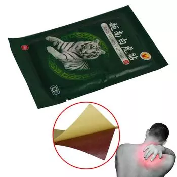 8 шт./пакет пластырь тигровый бальзам спондилез обезболивание ревматоидный артрит поясничный 1