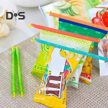 8 шт., палочка для запечатывания пакетов, зажим для запечатывания пищевых продуктов, сохраняющий свежесть, пластиковые стержни для закрытия, экологически чистые, герметичные зажимы для чипсов, герметики для хранения пищевых продуктов 8pcs