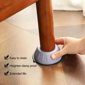 8 шт. подушечки для ног для стиральной машины, антивибрационные, шумоподавляющие, нескользящие подушечки для ног для стиральной машины, вибрационные подушечки для стиральной машины S