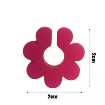 8 шт. подвеска в виде бокала для вина силиконовая цветочная этикетка для напитков идентификационная этикетка для чашки