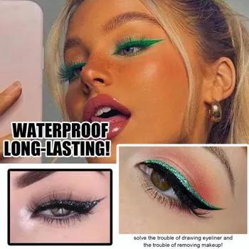 8 шт., практичные наклейки-шаблоны, легко удаляемые водонепроницаемые принадлежности для макияжа, односторонние самоклеящиеся татуировки для свадьбы