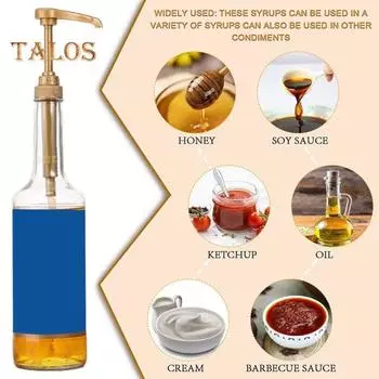 8 шт., пресс для сиропа шербета, широко используемый, экономичный, полипропиленовый пластик, удобный пресс для сиропа из фруктовой росы, конфет, кухонные гаджеты жёлтый