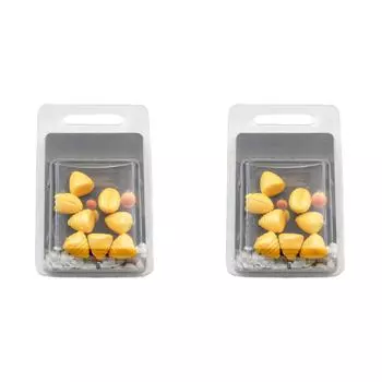 8 шт. приманки для ловли карпа, всплывающие бойлы, искусственная наживка, рыболовный крючок, плавающая приманка(желтый)