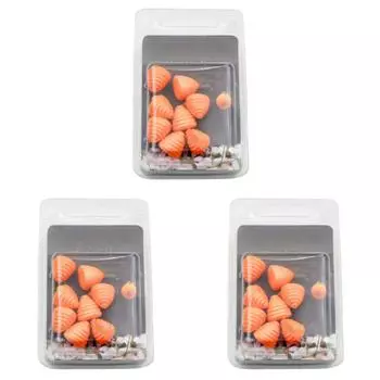 8 шт. приманки для ловли карпа, всплывающие бойлы, искусственная наживка, рыболовный крючок, плавающая приманка (оранжевый)