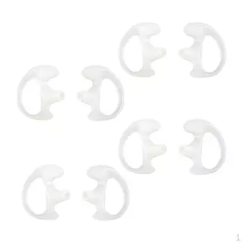 8 шт. прозрачные силиконовые вкладыши для акустики