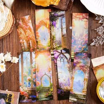 8 шт. прозрачные закладки для домашних животных «Страна грез» «Сказочный лес», закладки для книг для детей, женщин, учителей, студентов, подарки