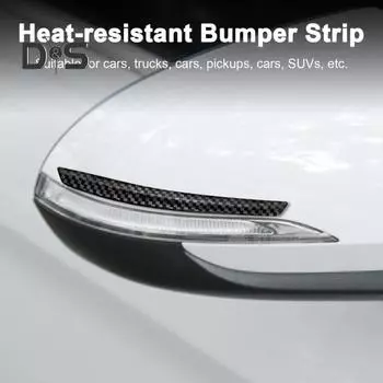 8 шт. ПВХ автомобильная дверь бампер полоса против царапин боковая дверь протектор автомобиля зеркало заднего вида бампер защита ручка крышка 3D наклейка 8pcs чёрный