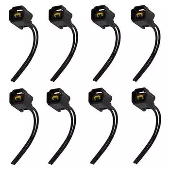 8 шт. разъем катушки зажигания для Ford 4.6L 5.4L 6.8L Mustang Cobra SVT F150 F250 E150 Lincoln Mazda Suzuki чёрный