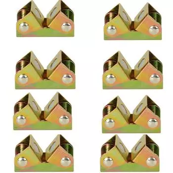 8 шт. регулируемые магнитные сварочные зажимы V-образные накладки держатель приспособления стальной сварщик