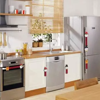 8 шт. рождественские чехлы на ручки холодильника Санта снеговик медведь лось чехлы для кухонных приборов