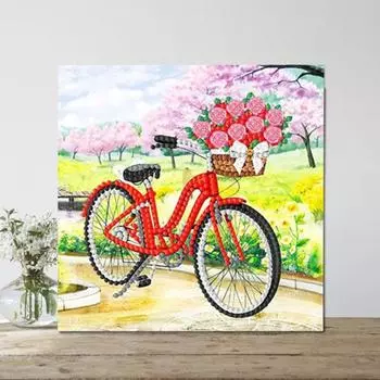 8 шт. рождественские поздравительные открытки сверкающие алмазы картина снятие стресса Рождественская открытка DIY товары для рукоделия A