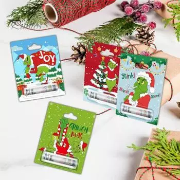 8 шт. рождественские украшения держатель для денег зеленый эльф деньги карта наличные подарочный держатель рождественская елка подвесной зажим для денег для праздничного домашнего декора 1 Set