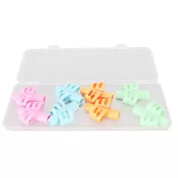 8 шт. ручек для письма, эргономичные полые противоскользящие силиконовые держатели для карандашей для письма в школе