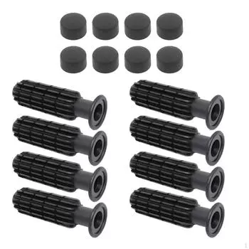 8 шт. ручки для настольного футбола с торцевой заглушкой, практичная замена