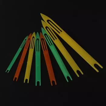 8 шт., рыболовная сетка, игла, ремонтная сетка, пластиковые челноки, ремонт, плетение 1