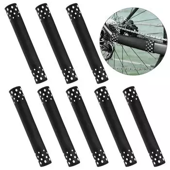 8 шт. Съемная защита рамы велосипеда, защитный чехол для рамы велосипеда, защитная накладка на раму, защита перьев рамы велосипеда