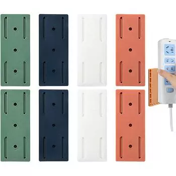 8 шт. Самоклеящиеся держатели для кабельных каналов для кухни, дома, офиса