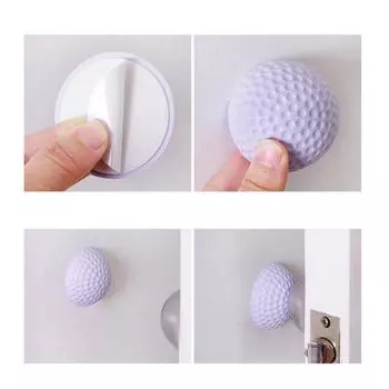 8 шт. самоклеящиеся резиновые дверные буферные настенные протекторы дверные ручки бамперы для дверного стопора дверной стопор синий